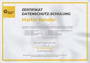 Zertifikat-Datenschutz-Schulung-Martin-Bender